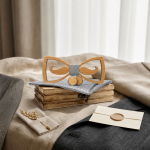 Coffret Nœud Papillon en Bois - Ambassadeur
