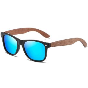 lunettes de soleil en bois UV400