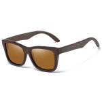 lunettes en bois UV400