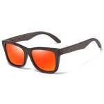 lunette soleil bois UV400