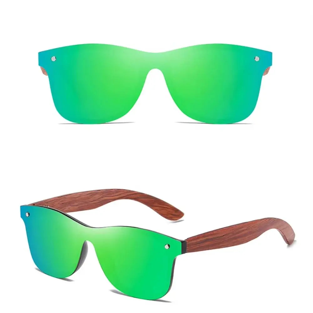 monture en bois solaire