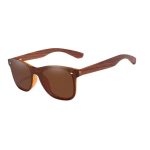 lunettes de soleil bois