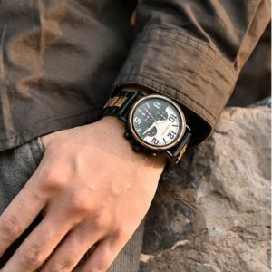 cadran montre bois Canyon
