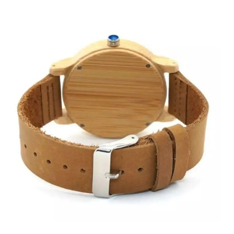 montre double bambou