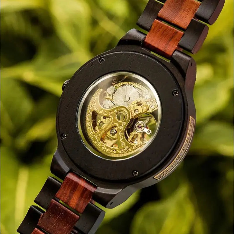 montre en bois cimes