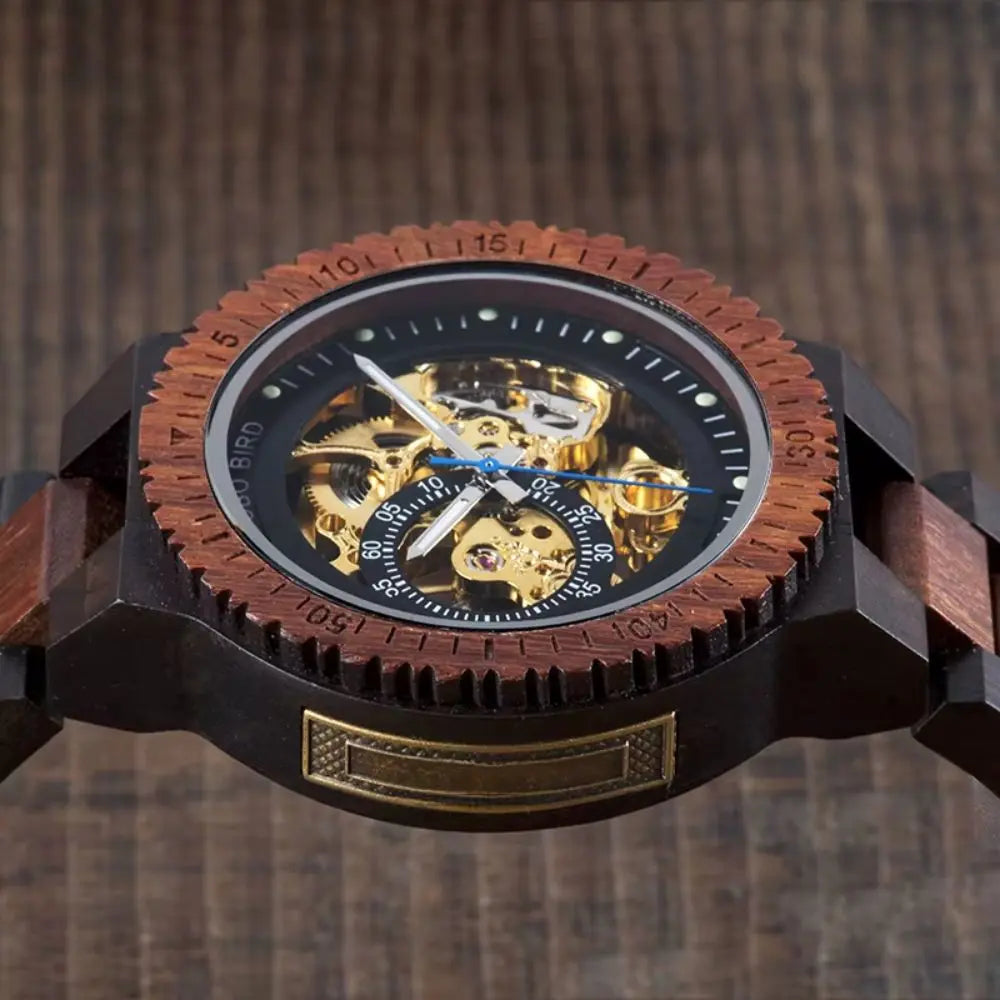 montre écologique bois