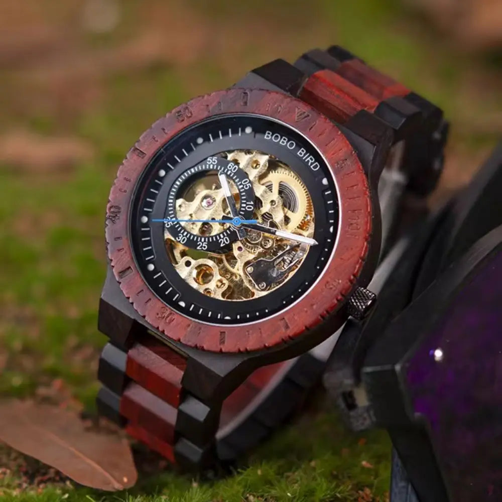 cadran montre bois