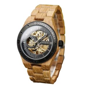 montre en bois automatique