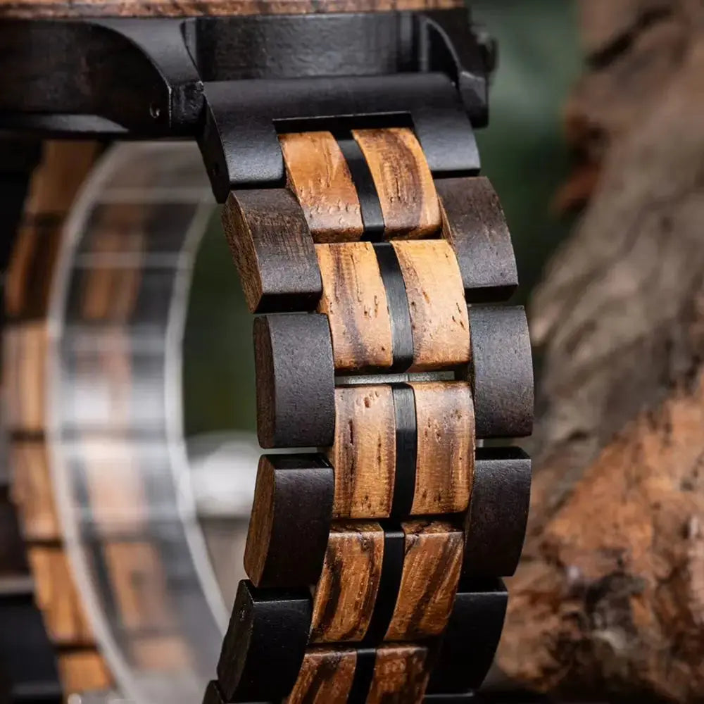 cadran de montre en bois
