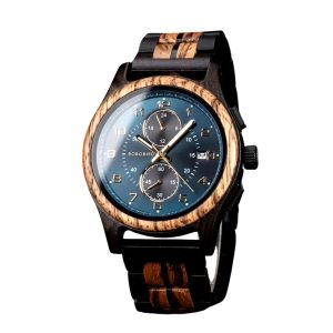 Montre en Bois Chronographe