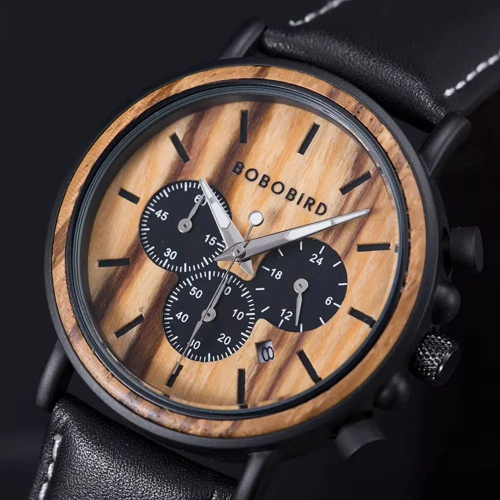 montre bois dèsign