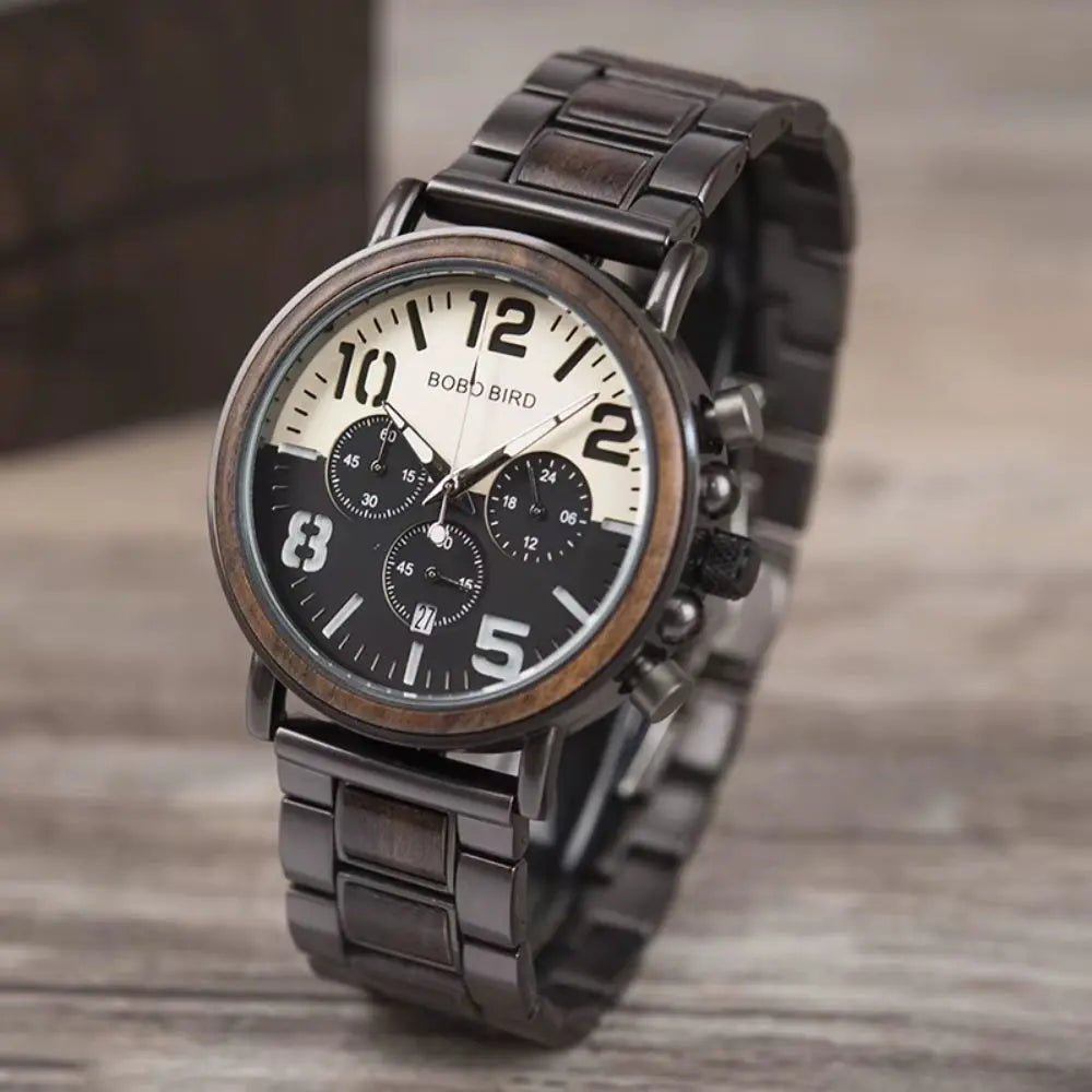 montre en bois mangrove
