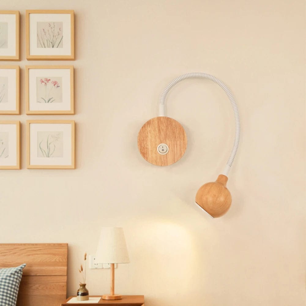 liseuse en bois moderne