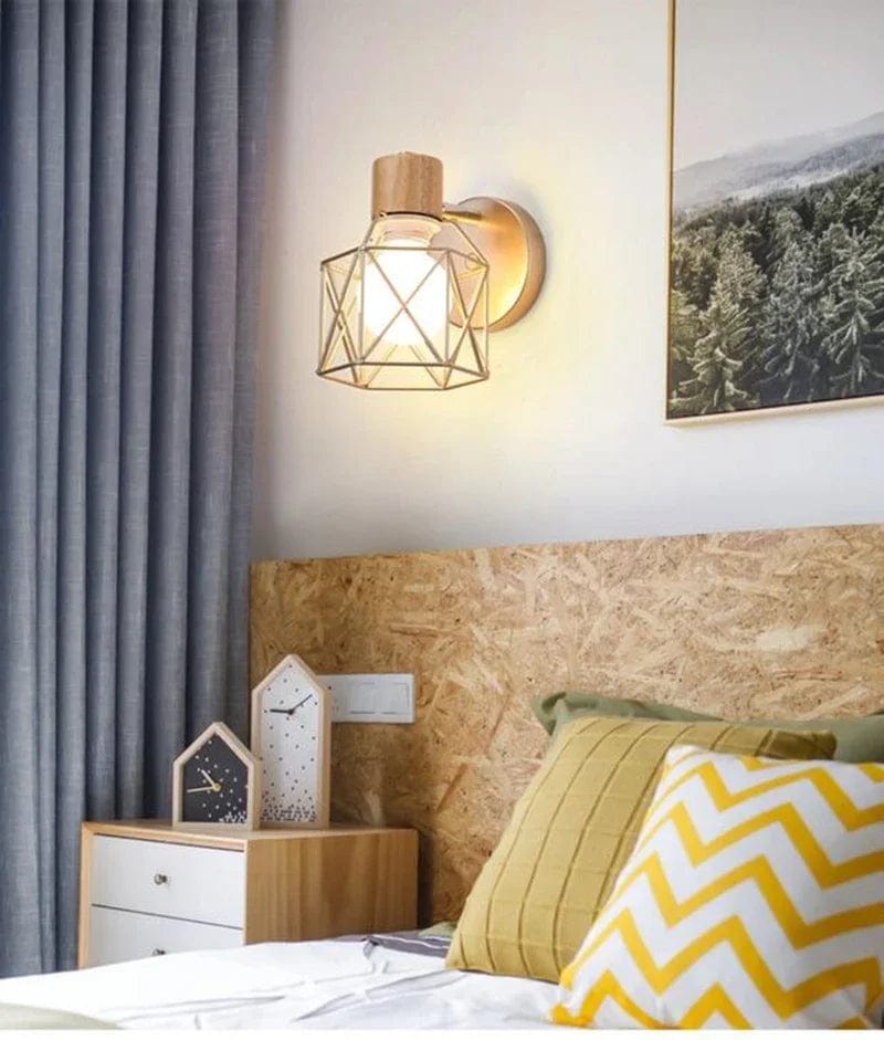 Éclairage doux Applique Bois - CREME