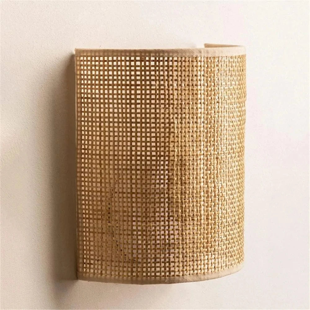 Éclairage bambou design