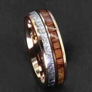 bague en bois pour homme