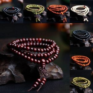 perles en bois pour homme