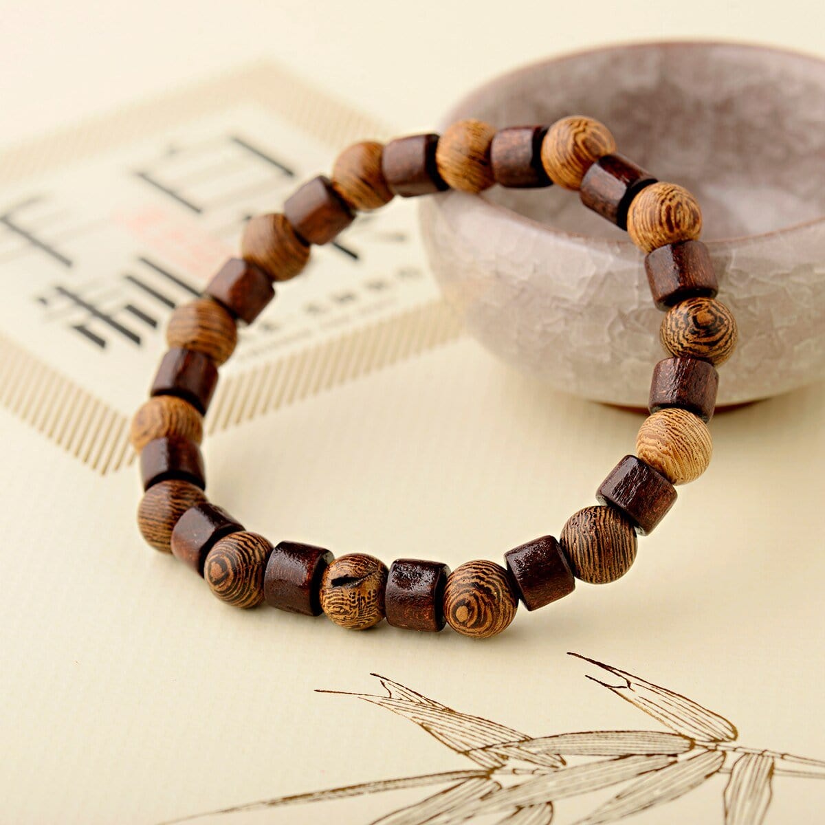 Bracelet élégant en bois