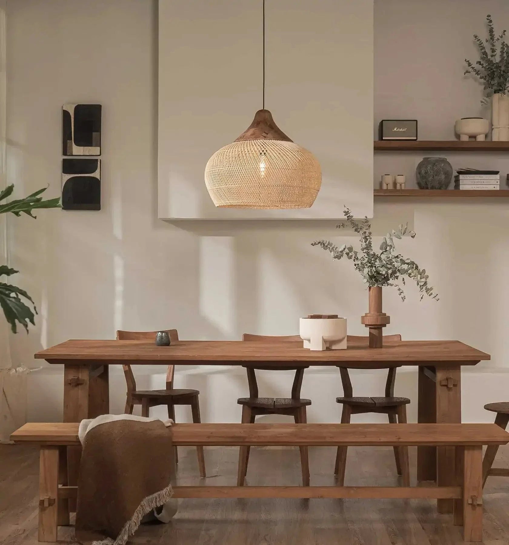 Design rotin rustique