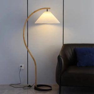éclairage en bois