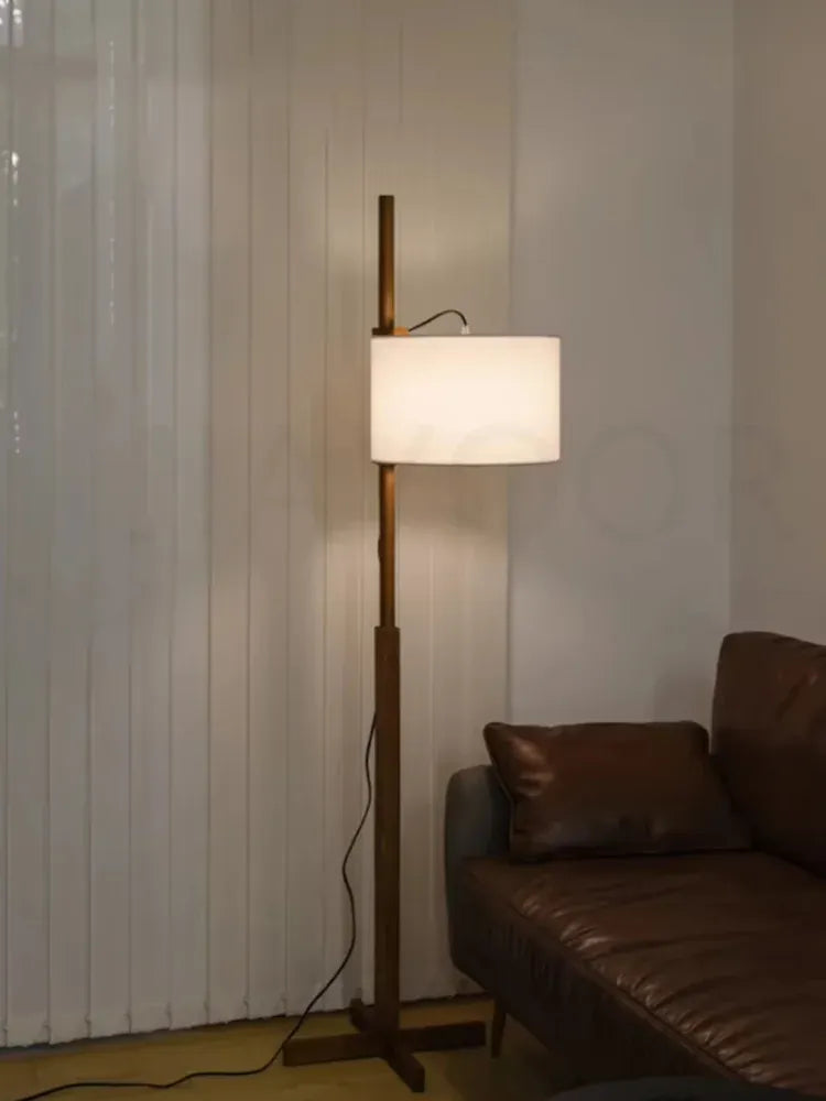 éclairage moderne en bois
