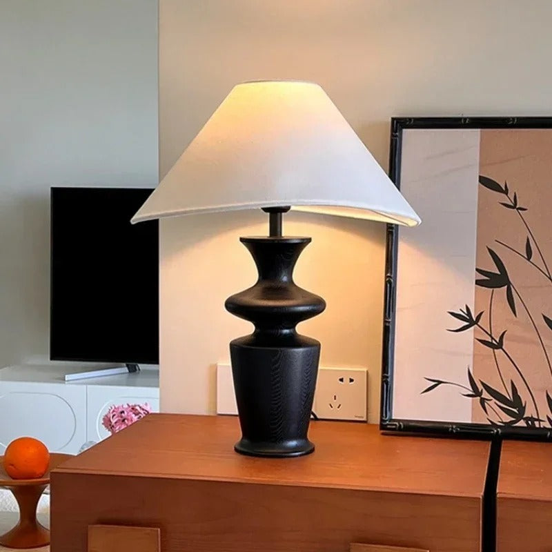 lampe design en bois