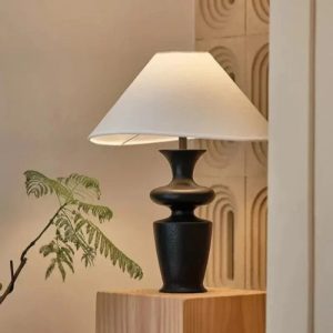 lampe Bois Noir