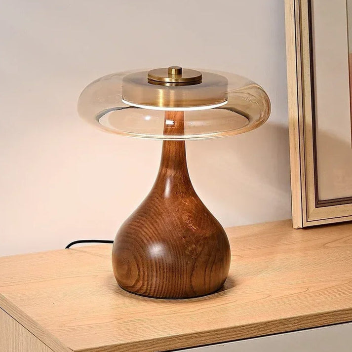lampe bois élégante