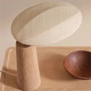 design bois lampe de chevet