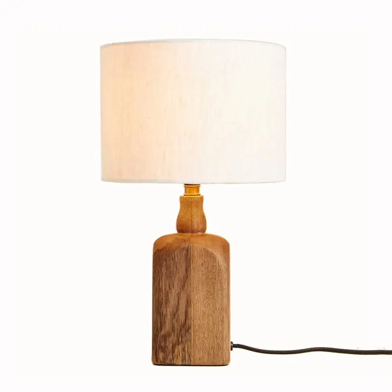 lampe haut de gamme bois tissu