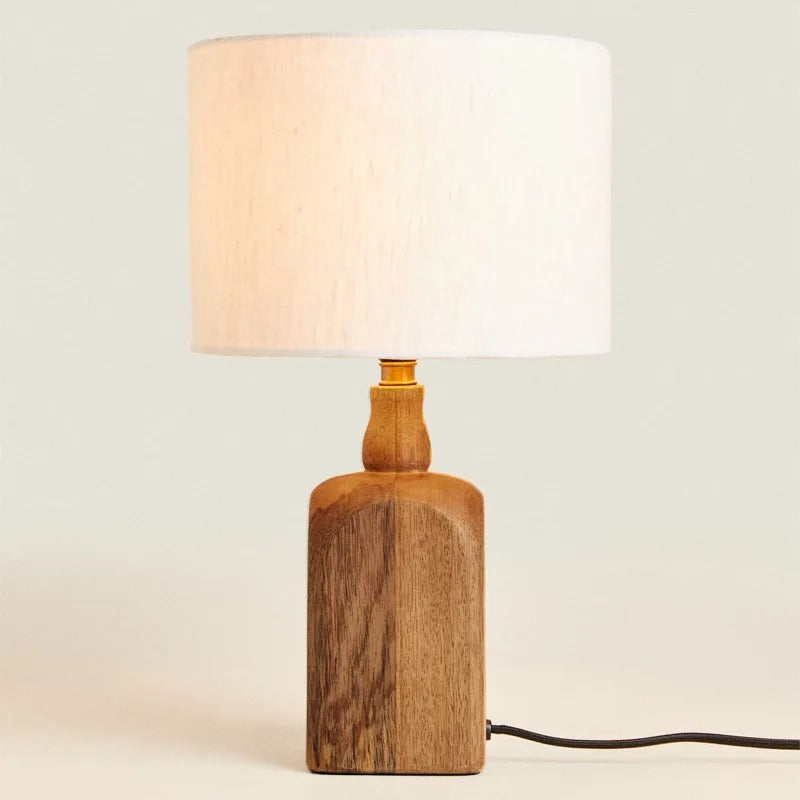 lampe de chevet bois naturel