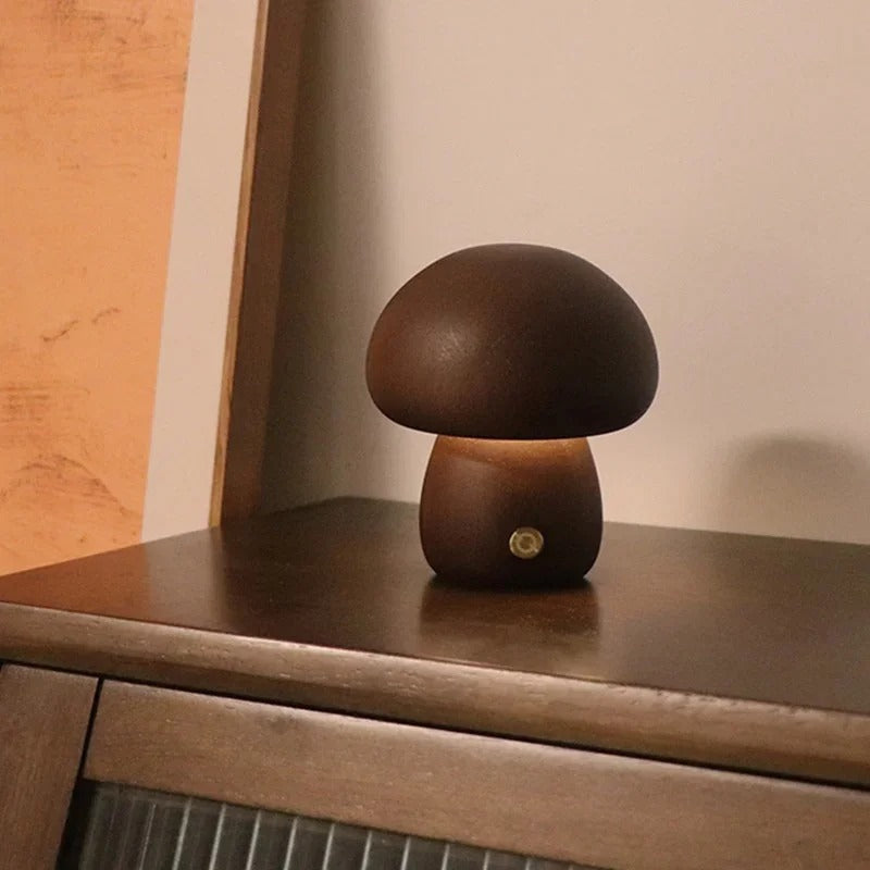 lampe élégante en bois