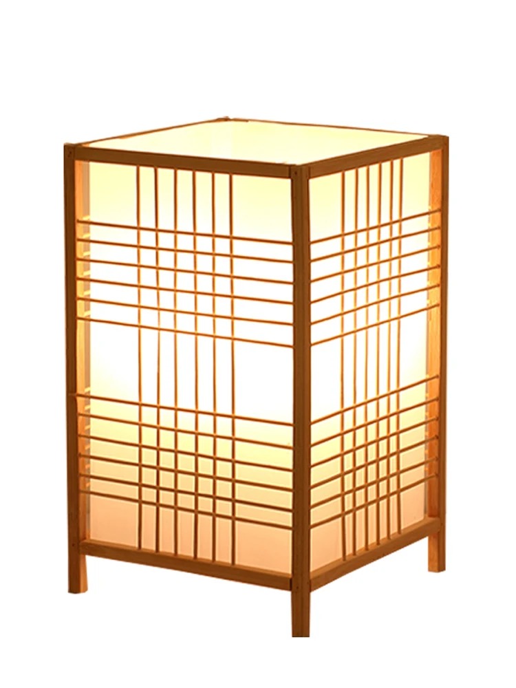 lampe tressée japonaise