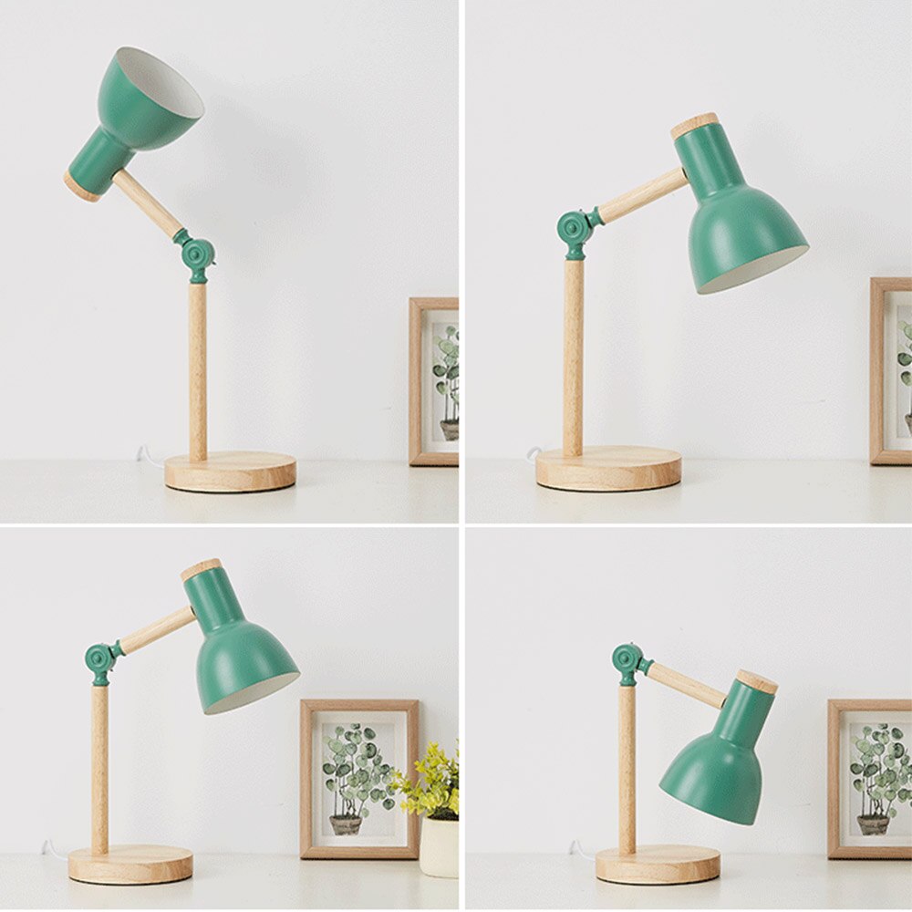 lampe articulée en bois