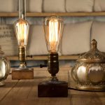 lampe de chevet industriel