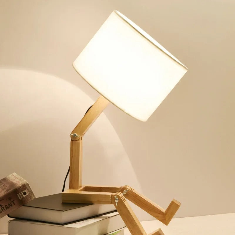 luminaire en bois