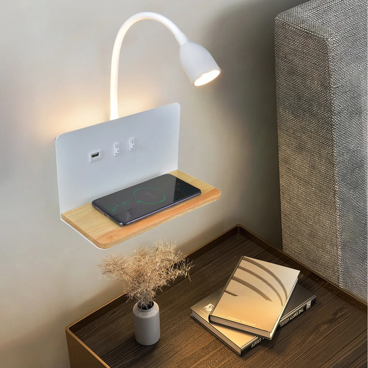 lampe de chevet murale