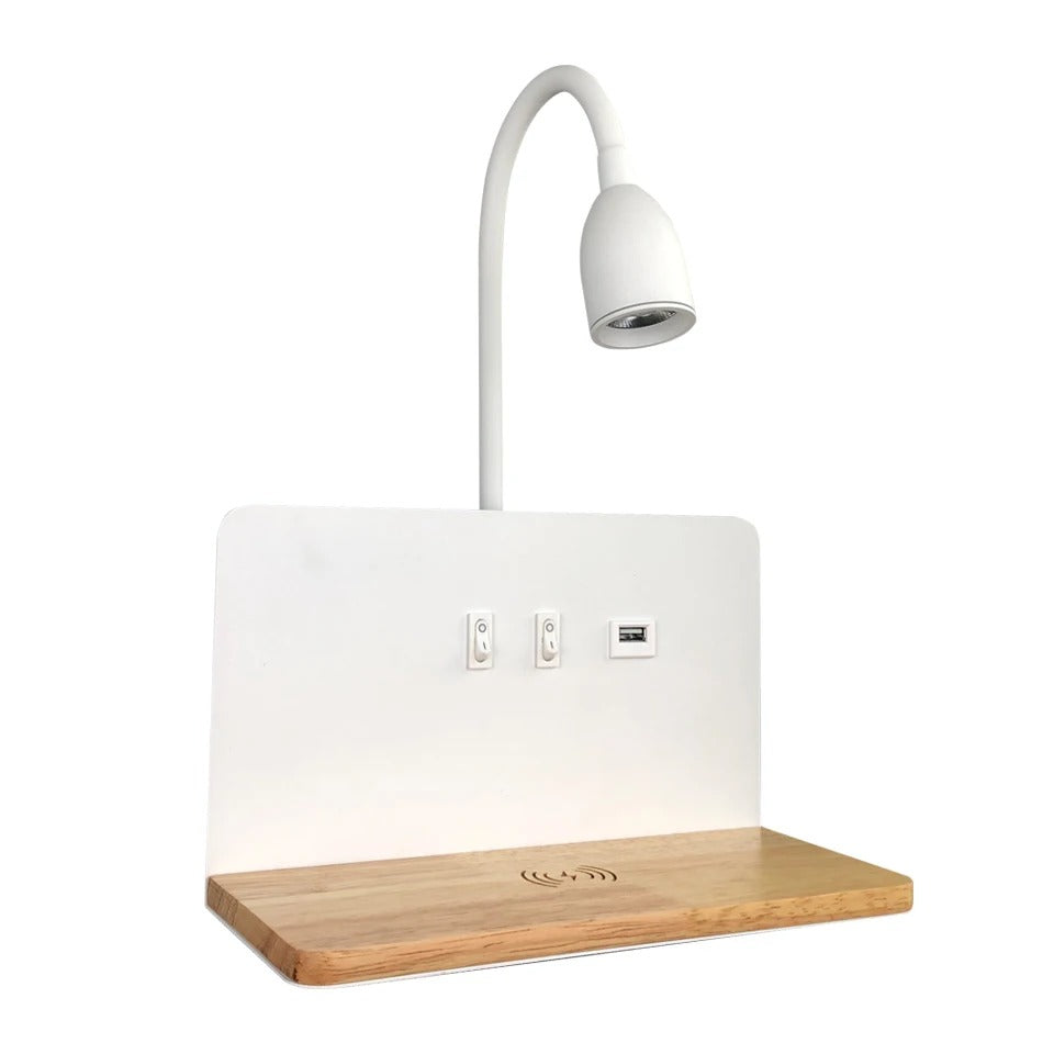 luminaire avec prise