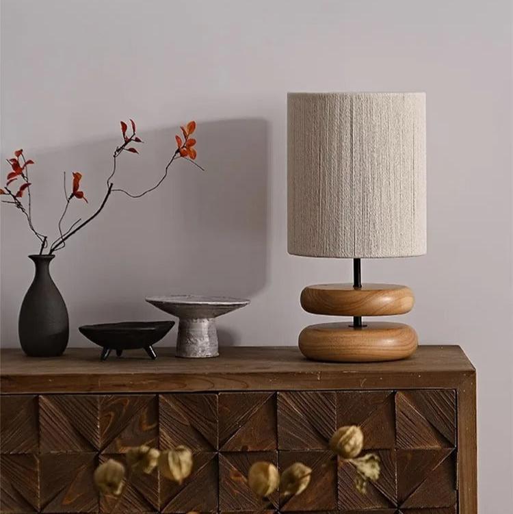 Lampe bois scandinave