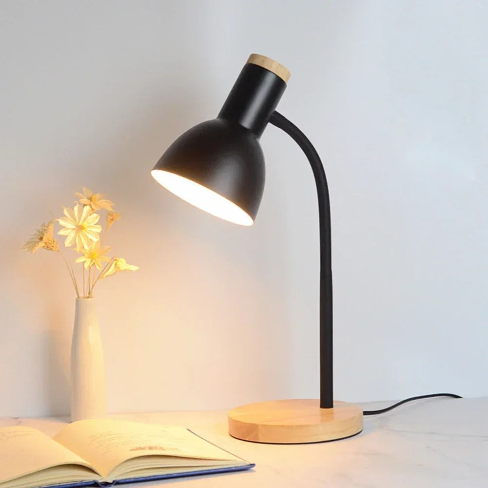 chevet lumineux en bois