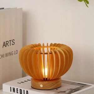 lampe Caroline en bois