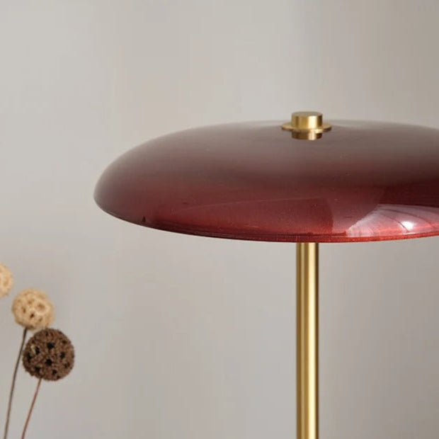 lampe vintage en bois