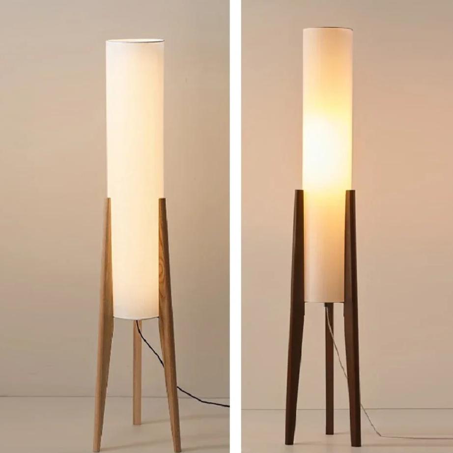 Lampe bois japonais