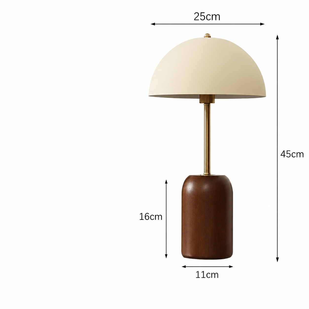 Lampe de Table Médiévale en Bois Massif – Style Vintage Français – Image 6