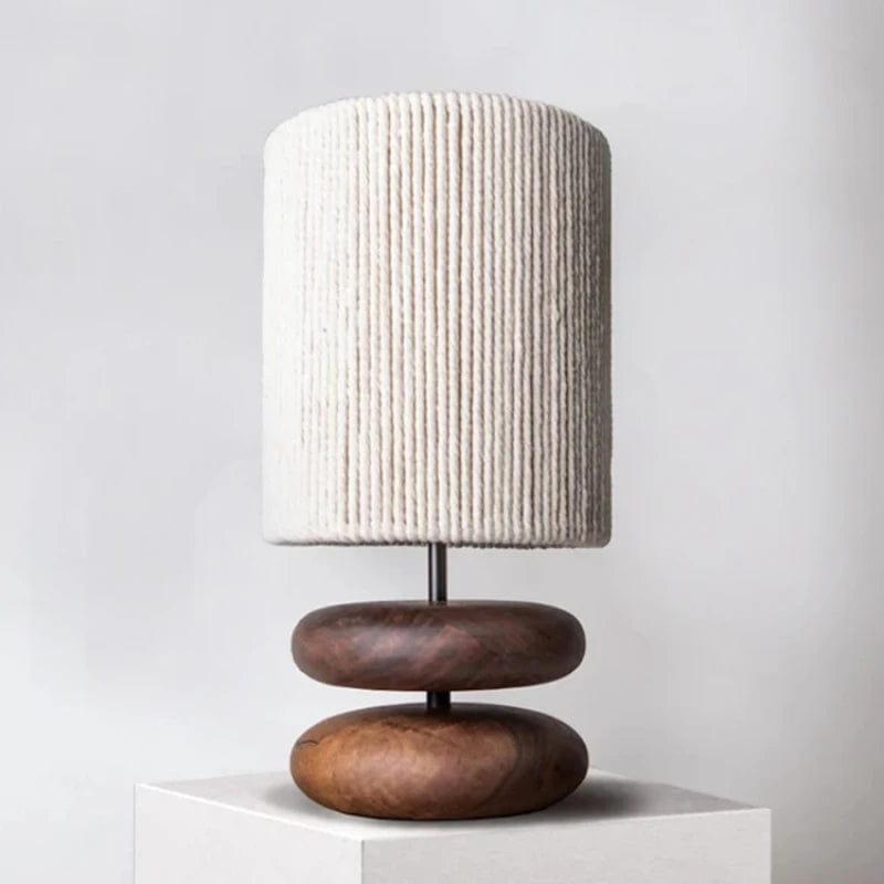 Lampe chevet bois LED YAKUZA