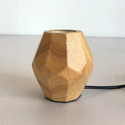 éclairage LED bois