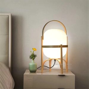 Lampe de Chevet en bois - DOSIA