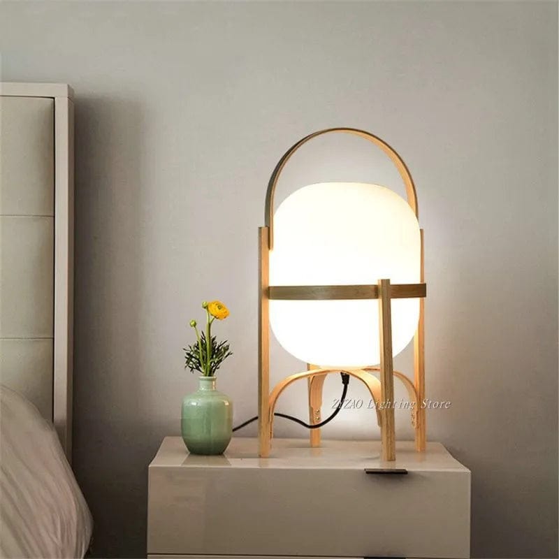 Lampe de Chevet en bois - DOSIA