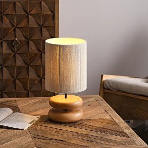 Lampe de chevet bois YAKUZA