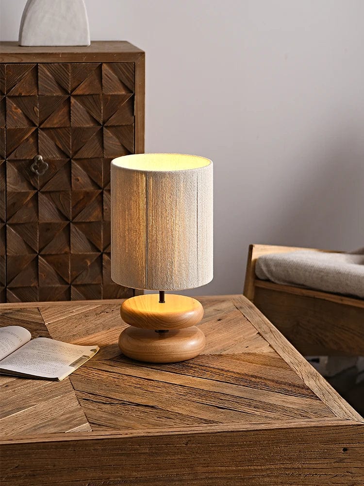 Lampe de chevet bois YAKUZA